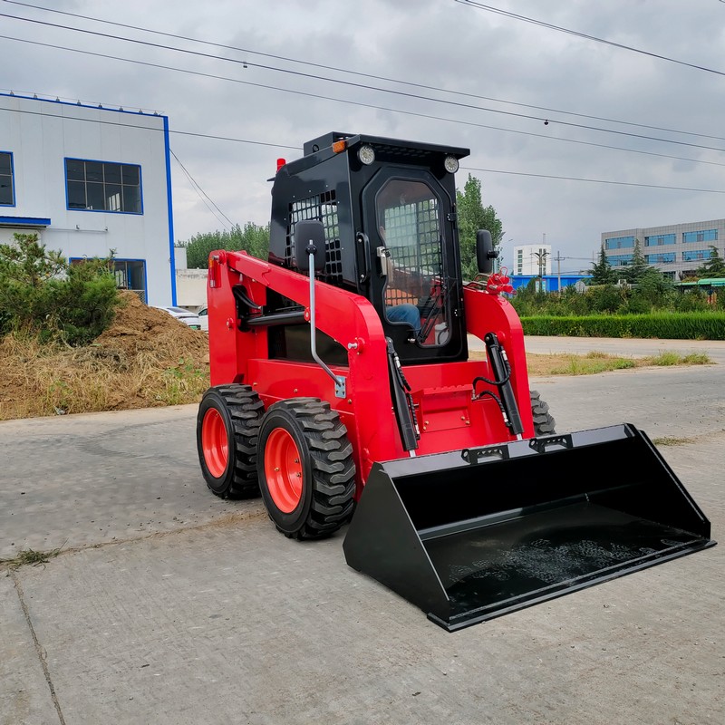 All Wheel Steer Skid Loader