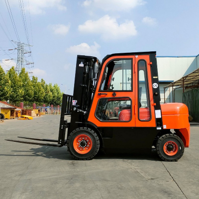 Diesel Forklift with Cab