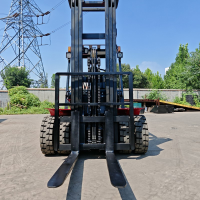 Dual Front Wheel High Mast Forklift