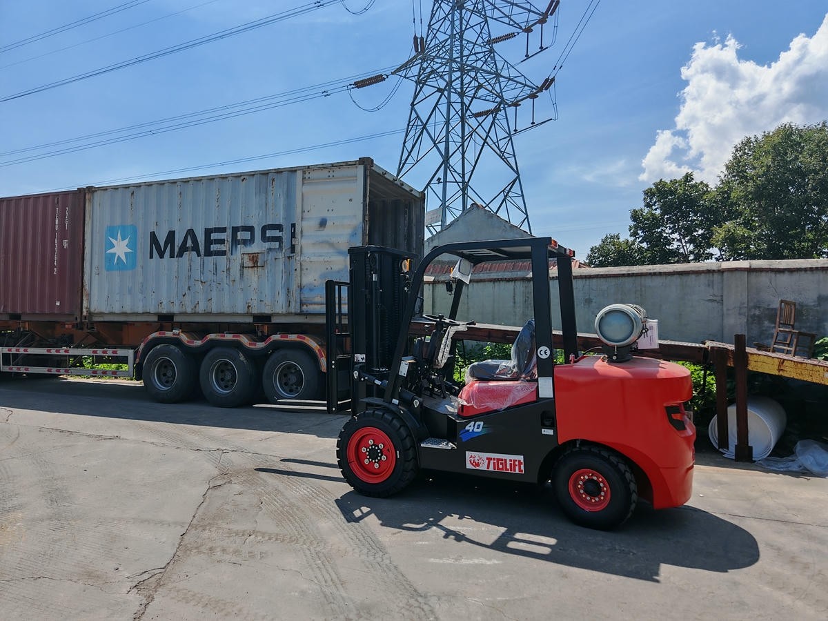 LPG Forklift Shipment Photo