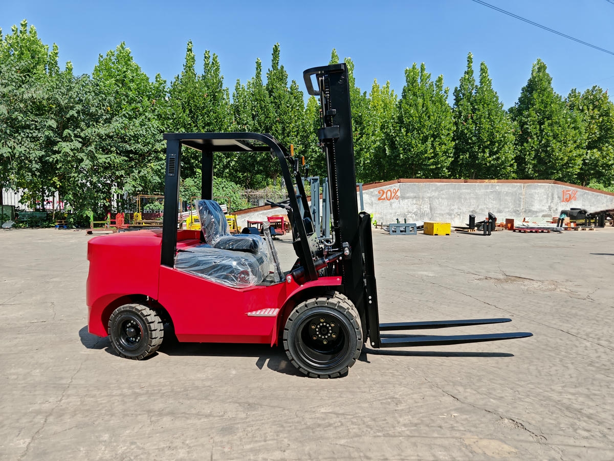 Dual Front Wheel High Mast Forklift Dual Front Wheel High Mast Forklift