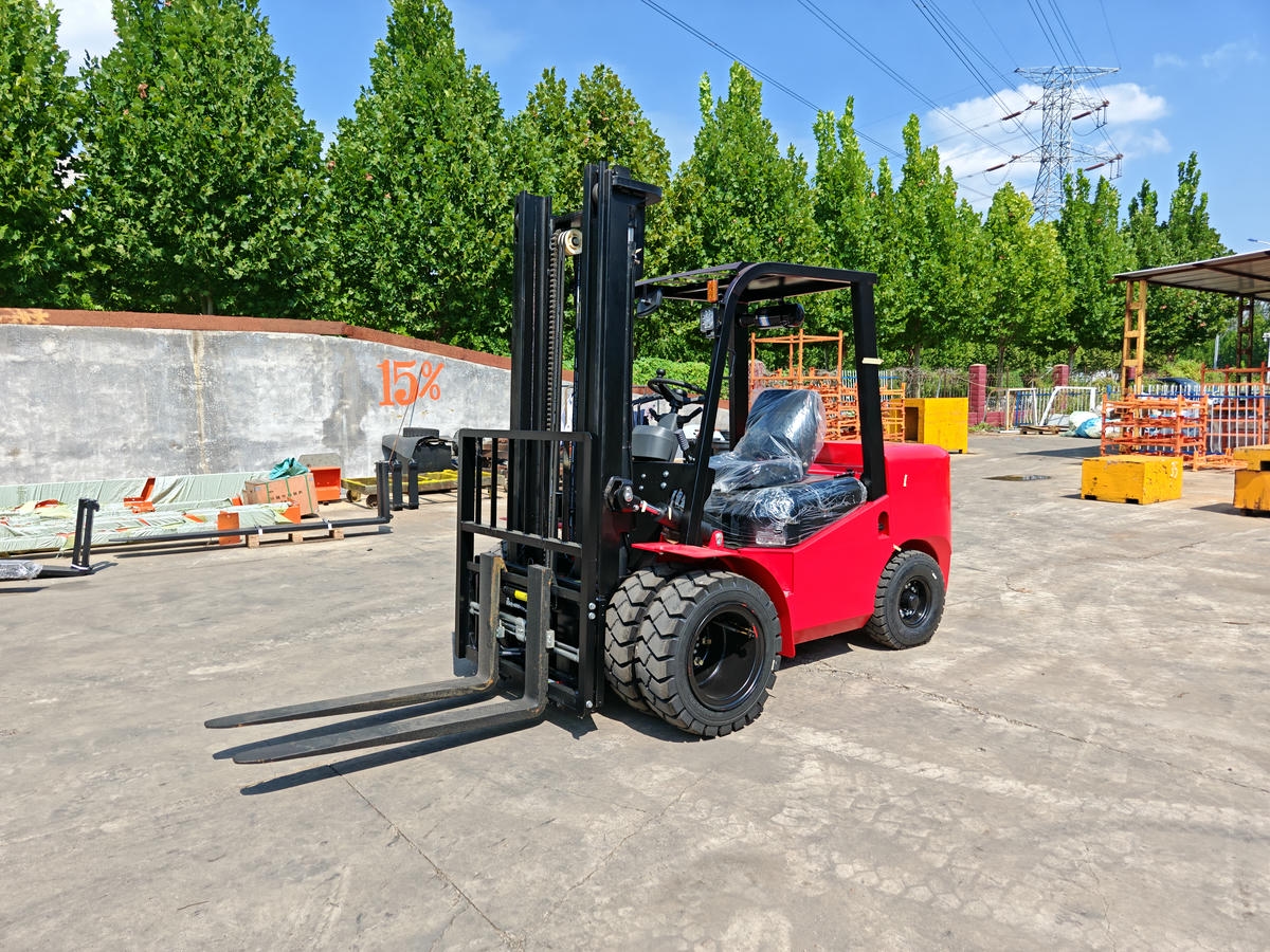 Dual Front Wheel Forklift