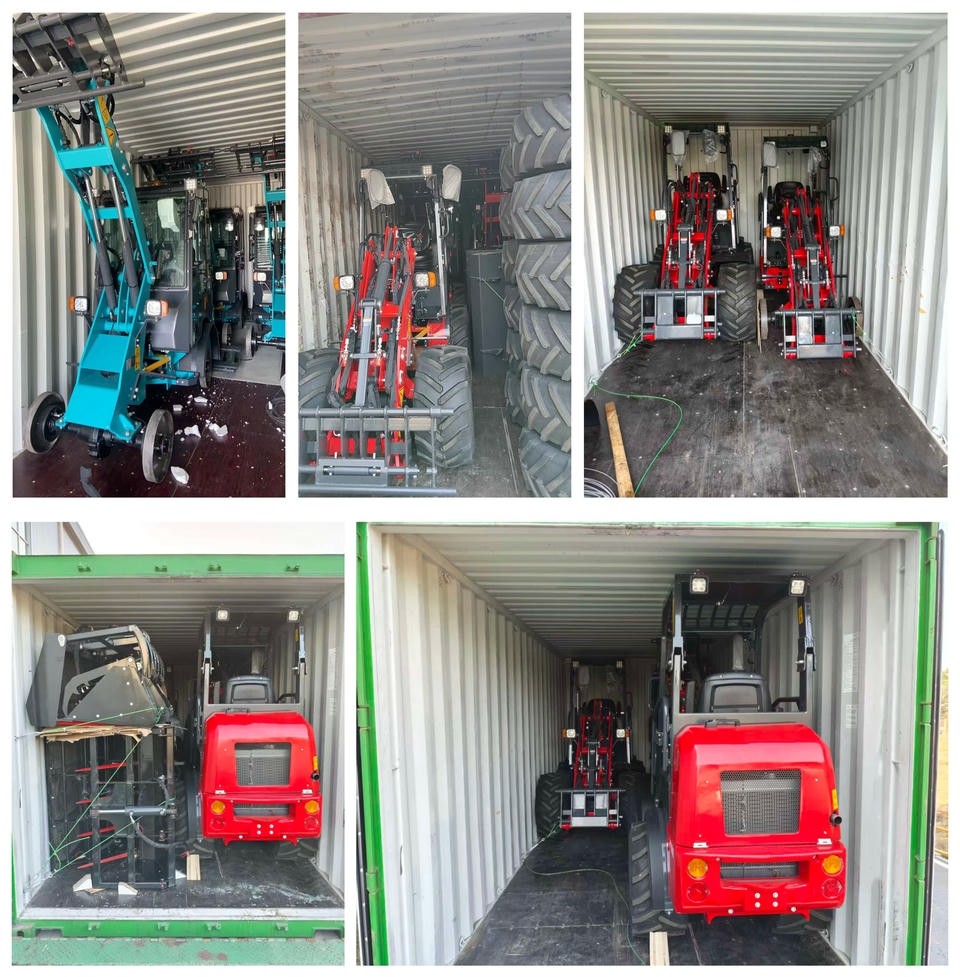 wheel loader shipping
